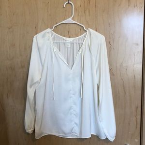 H&M Cream/White Blouse